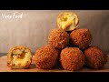 Хрустящие картофельные шарики с сыром | Закуска из картофельного пюре!