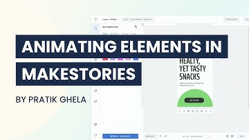 Animation Elements in MakeStories