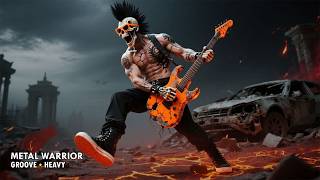 Dynamic Metal Warrior – Aggressive Riffs &amp; Tribal Drum Fury | Groove Heavy Metal