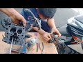 MITSUBISHI LANCER CARBURETOR CLEANING MIKUNI TYPE