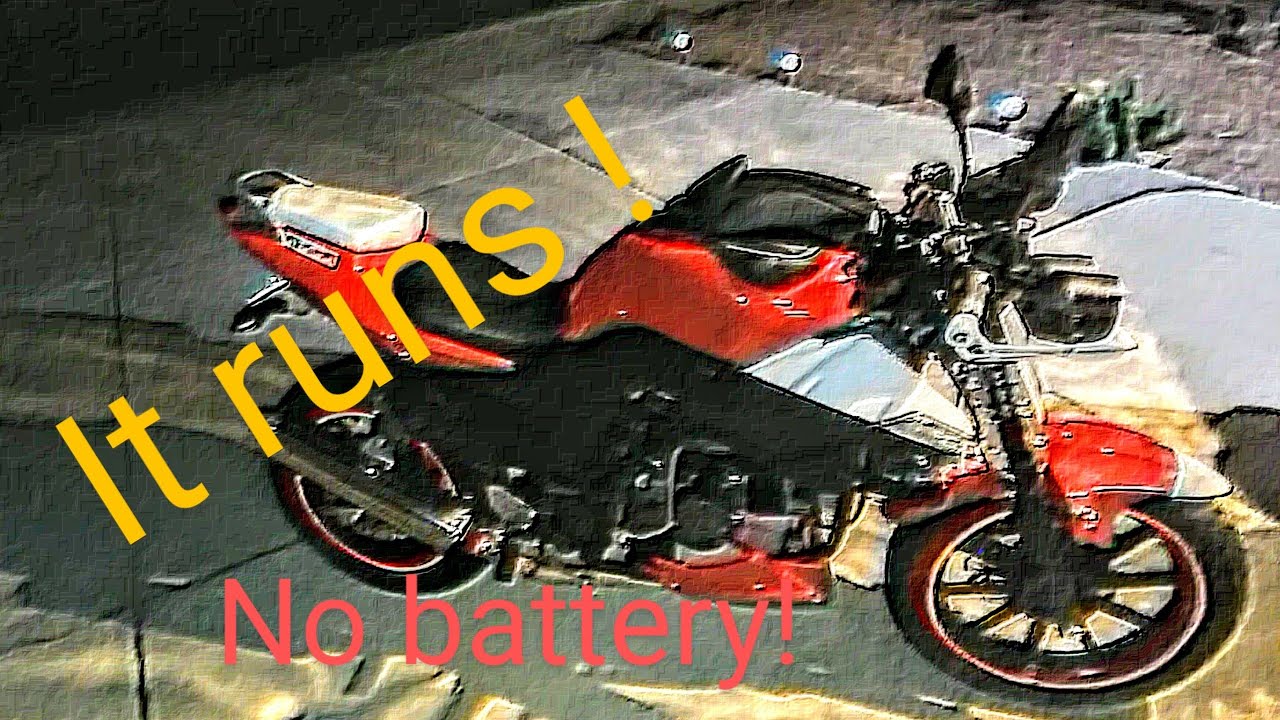 Yamasaki Motorcycle Dead Battery!!! - YouTube