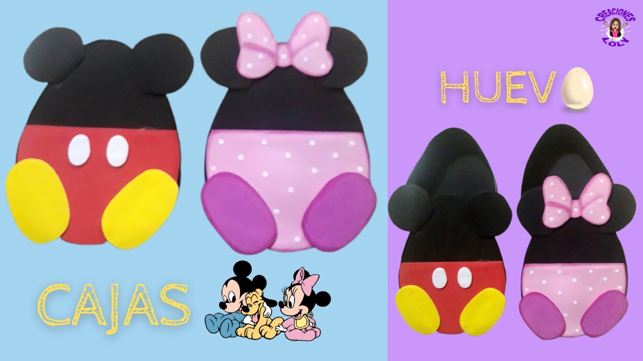 HUEVO SORPRESA DE MICKEY Y MINNIE