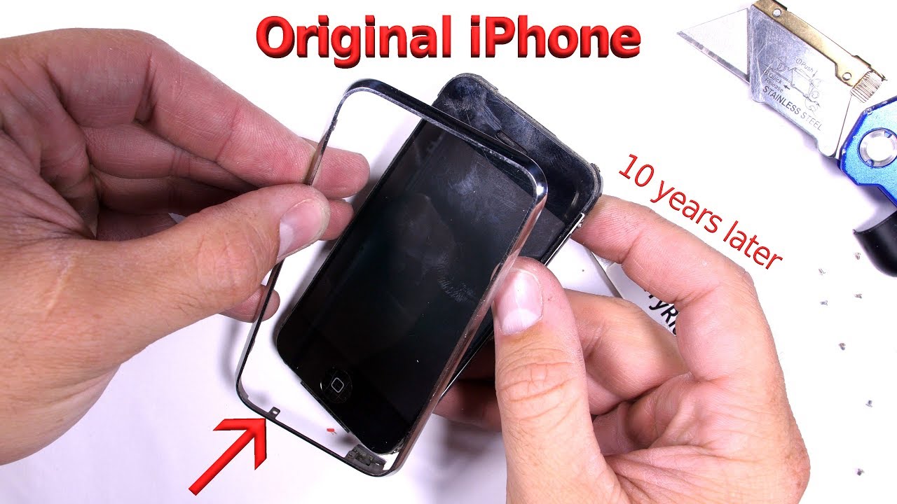 Update Разборка оригинального iPhone 2G - ДЕСЯТЬ ЛЕТ СПУСТЯ !!