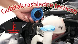 Auto gubi rashladnu tecnost * antifriz vodu