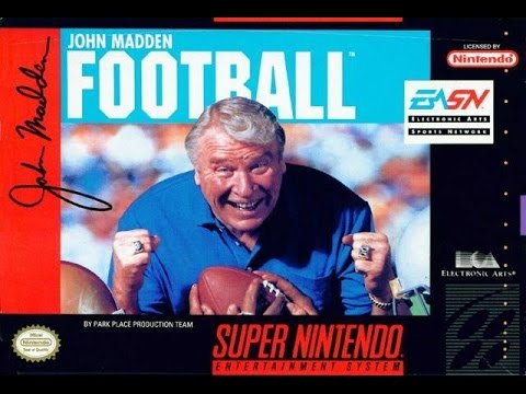 John Madden Football (Super Nintendo) - Washington at Atlanta