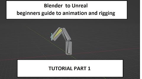 BLENDER TO UNREAL ENGINE 5 ANIMATION AND RIGGING WORKFLOW FOR BEGINNERS