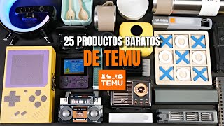 25 productos baratos de TEMU  ¡TODO CASI GRATIS! por 1€, 3€ o 5€ #Episodio3
