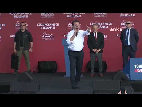 İstanbul Büyükşehir Belediye Başkanı Ekrem İmamoğlu, İstanbul Küçükçekmece’de | 24.05.2023