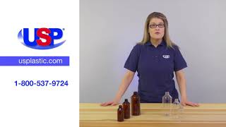 PREMIUM MODERN ROUND PET BOTTLES | U.S. Plastic Corporation®