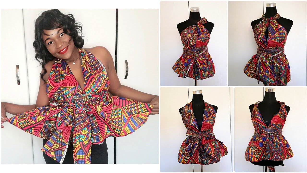 DIY How to SEW Easy INFINITY Top/Blouse - YouTube