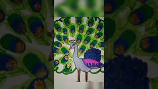 How To Draw Pea Easy ? Finger Painting