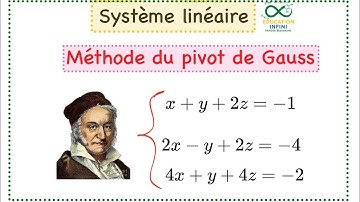 Résolution d’un système par la méthode du pivot de Gauss | Solving System by Gaussian Elimination
