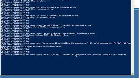 Bài 5 Tạo và quản lý tài khoản người dùng qua Power Shell