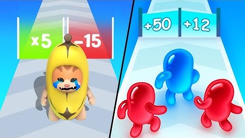 Epic Banana Run | Join Blob Clash 3D / All Level Gameplay: Android,iOS - New APK Update