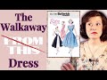 Struggling with the Walkaway Dress Pattern | Made In Isolation #3 | Historical Sewing