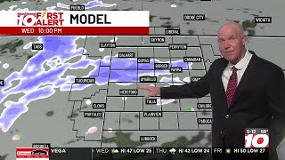 Doppler Dave checks out potential snow chances later this week