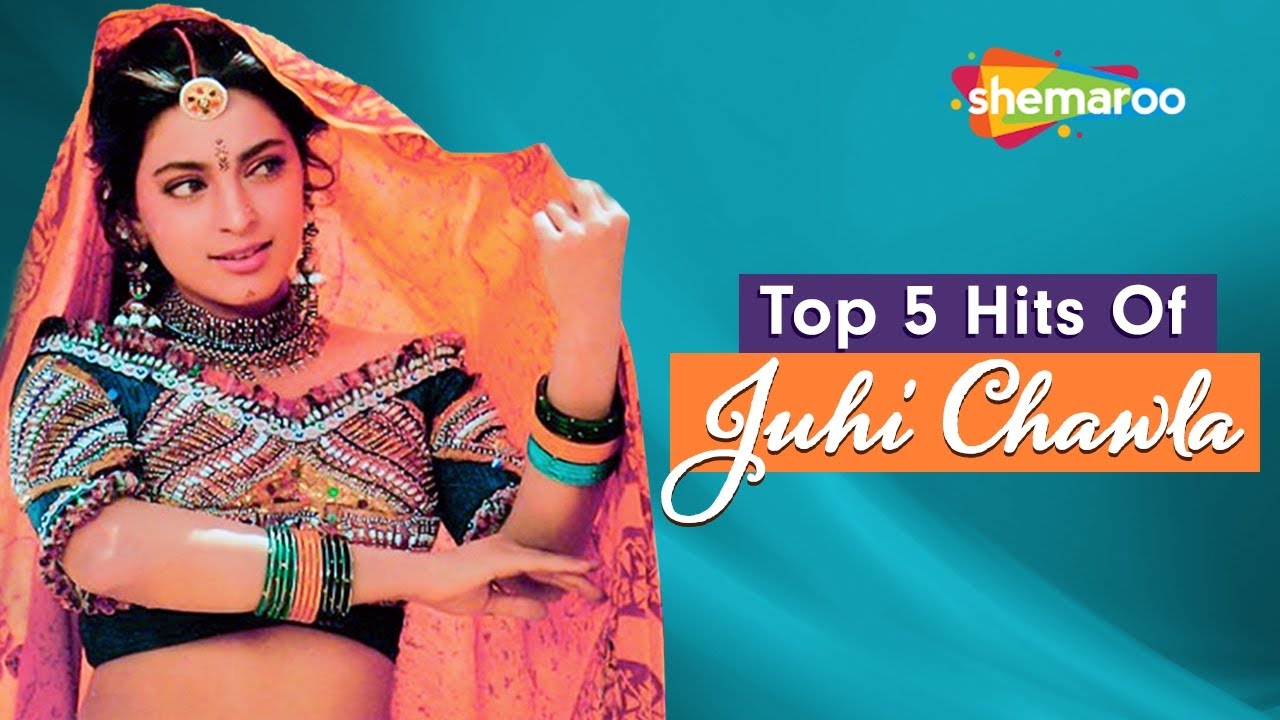 Top 5 Hits   Juhi Chawla  Birthday Special  Superhit Songs