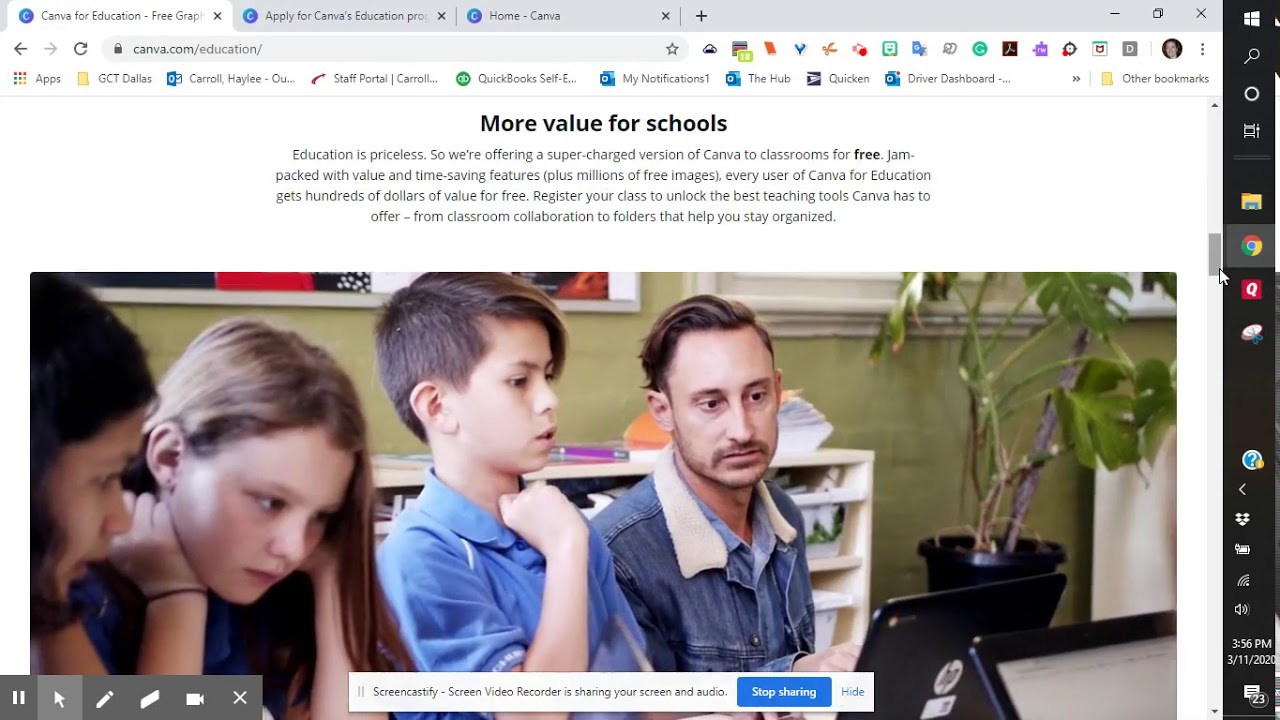 Canva for Education - sign-up - YouTube