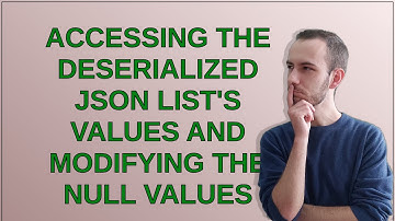 Salesforce: Accessing the Deserialized JSON list