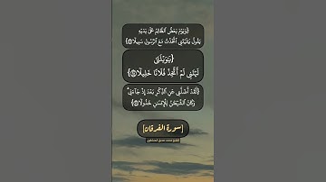سورة الفرقان الآية ٢٧ الى ٣١ بصوت الشيخ محمد صديق المنشاوي