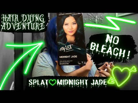 NO BLEACH - Splat - Midnight Jade (Hair Dying Adventure) 