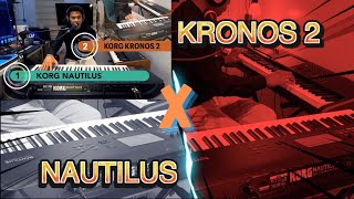 KORG NAUTILUS X KORG KRONOS  _ EGHAY SYNTH