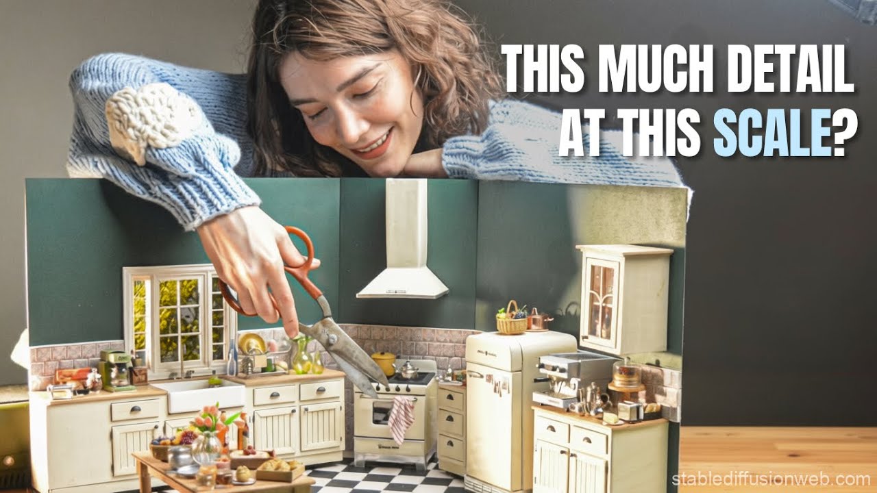 You Won’t Believe the Insane Details in This Tiny Kitchen!