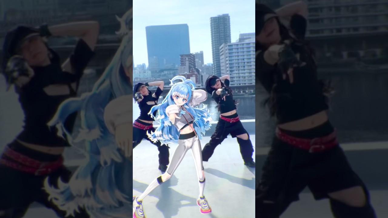 MMD OF NEW MORI CALLIOPE SONG 😎🧭 Pretty cool eh? this is my uncle dad’s song 🔥 #shorts