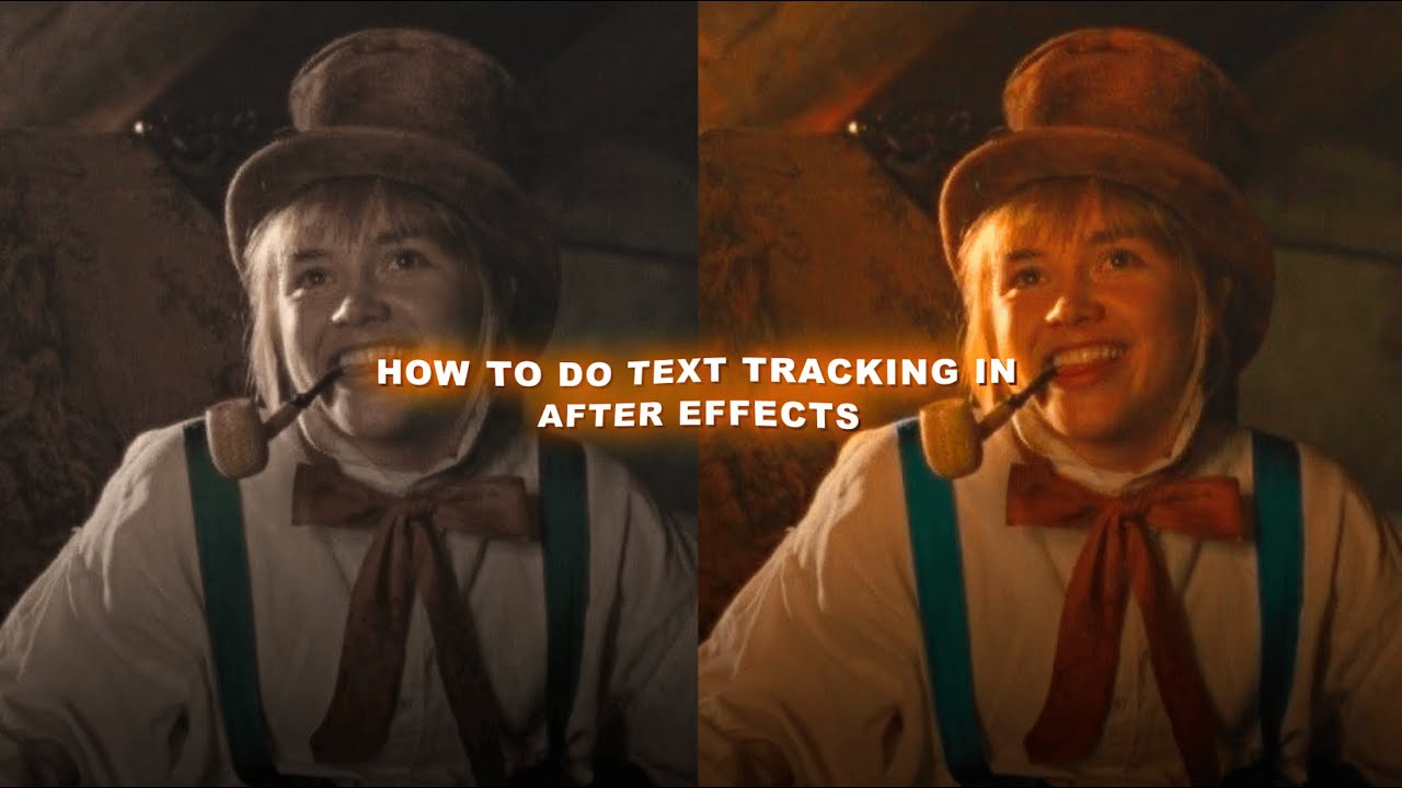 How To Do Text Tracking On After Effects - YouTube