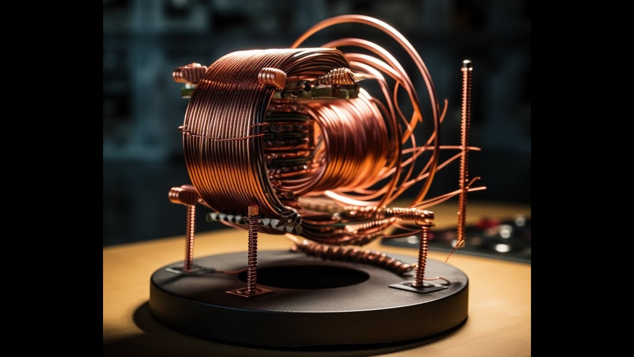 Тесла 122 кГц с индуктором в резонансе, со средней точкой и питанием от ...