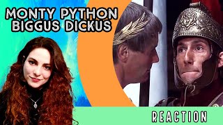 American Reacts - MONTY PYTHON - Biggus Dickus