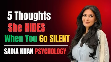 5 Things She Thinks When You Stop Chasing (Female Mindset Exposed) | Sadia Khan