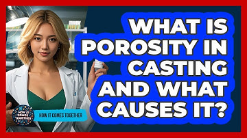 What Is Porosity In Casting And What Causes It? - How It Comes Together