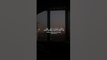 إن الذين يخشون ربهم بالغيب لهم مغفرة وأجر كبير || حالات واتس اب || القارئ المنشاوي || #قرآن