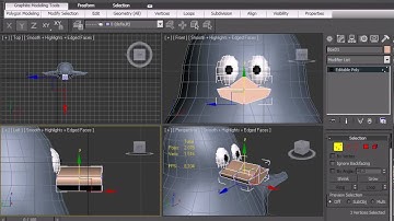 3D Studio Max tutorial Modeling:  3d modeling a Crazy penguin by the3dultimate.com