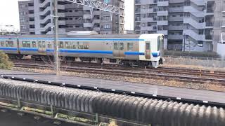 【私、快速です】列車番号3685M 快速 茶屋町行き 妹尾駅を発車！