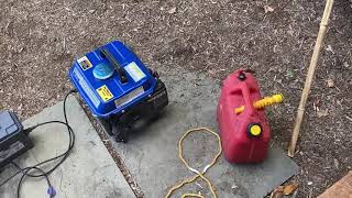 Harbor Freight Two-Stroke Generator - Rated Run-time Confirmed