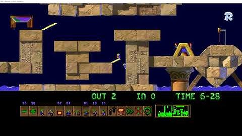 PSP Lemmings Superlemmini (The Great Lemming Caper)