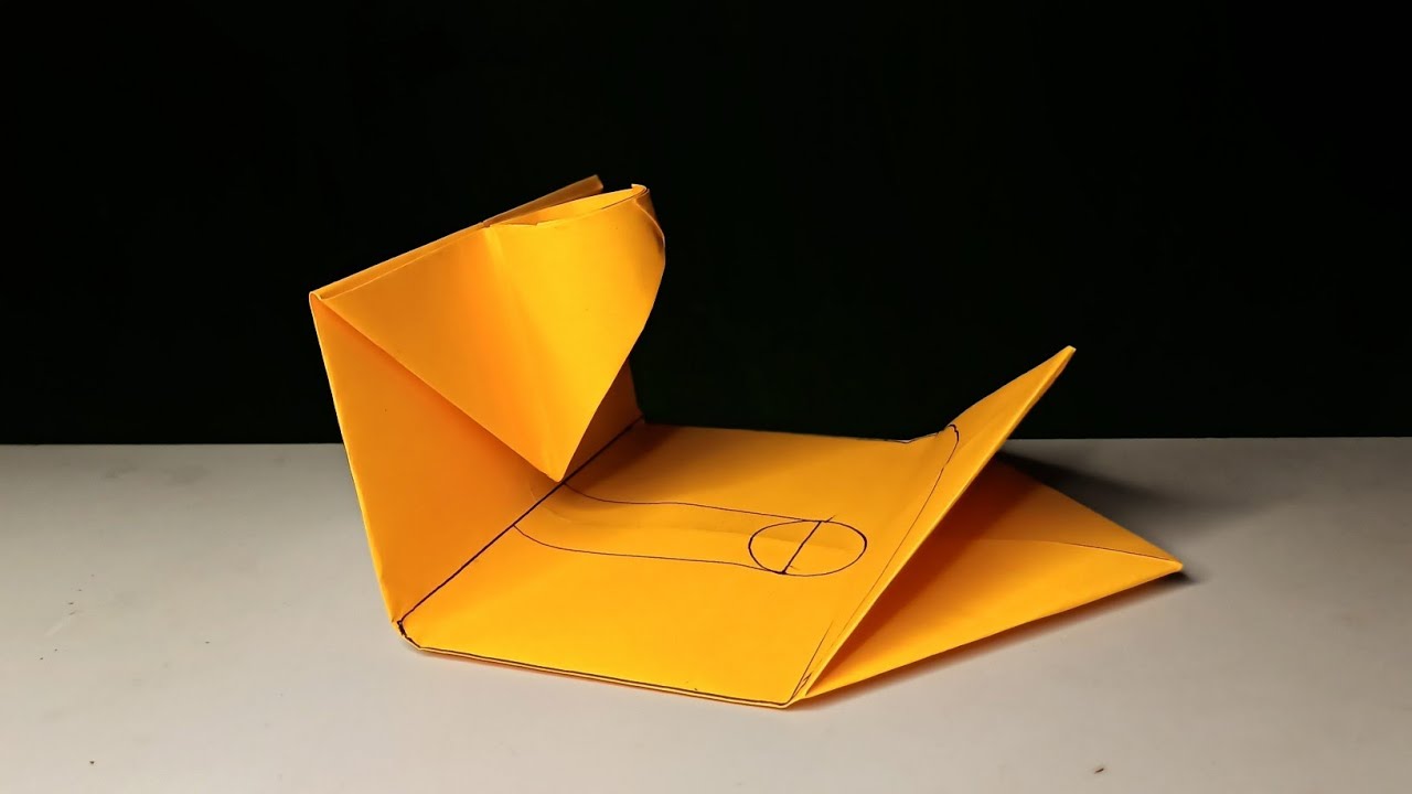 How to Make Mini toy Basketball Court⛹️origami moving paper toys Paper