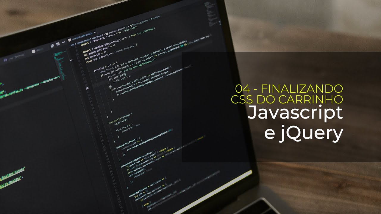 Javascript e jQuery 04 - Finalizando CSS do carrinho - YouTube