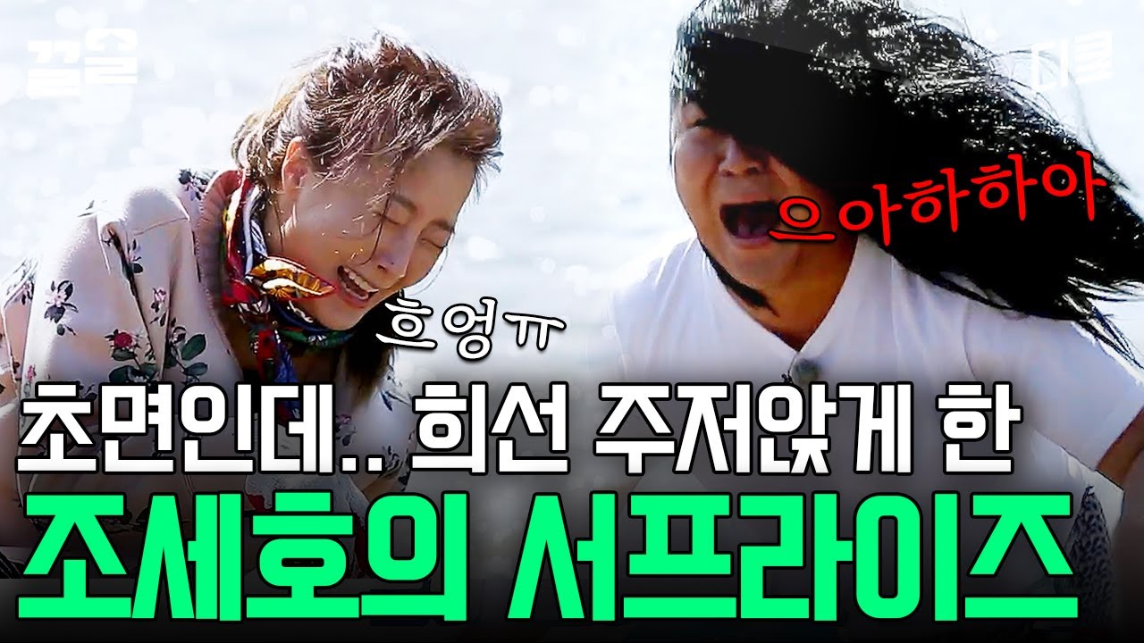 예능 초보 김희선 기강 제대로 잡는 조세호 ㅋㅋ 게스트가 원 멤버를 놀라게 하는 난생처음 보는 상황에 웃참 대실패💥 | 섬총사