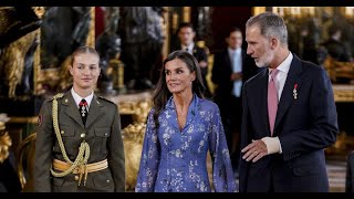 Sus Majestades los Reyes y la Princesa Leonor visitan Viana (Navarra)