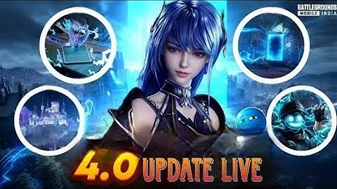 BGMI 4.0 Top New Features BGMI 4.1 Update Winter Powers and ... #livepushbgmi #livestream #bgmi