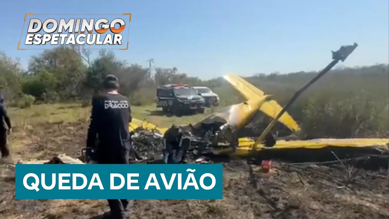 Acidente aéreo mata quatro pessoas no Pantanal