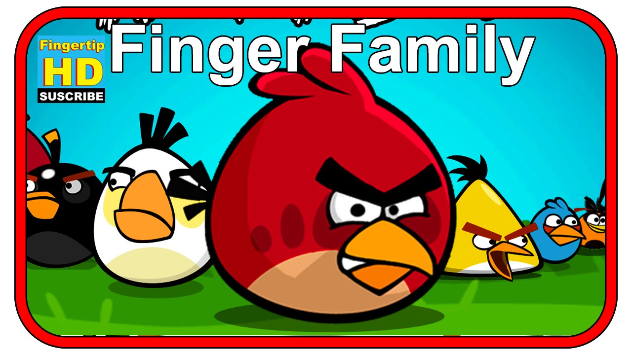 Finger Family Song | Angry Birds Finger Family | Song of Angry Birds