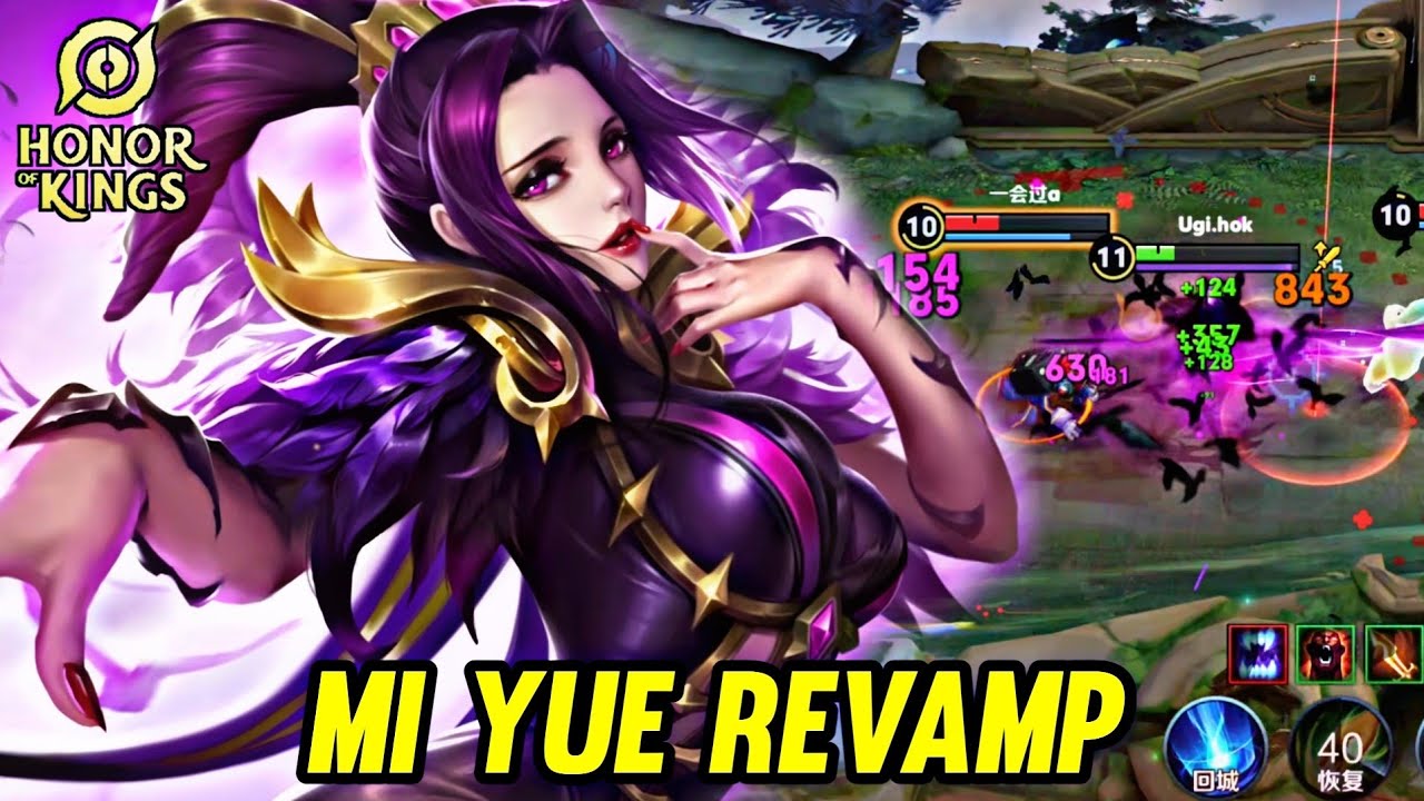 HOK : MI YUE REVAMP GAMEPLAY - HONOR OF KINGS