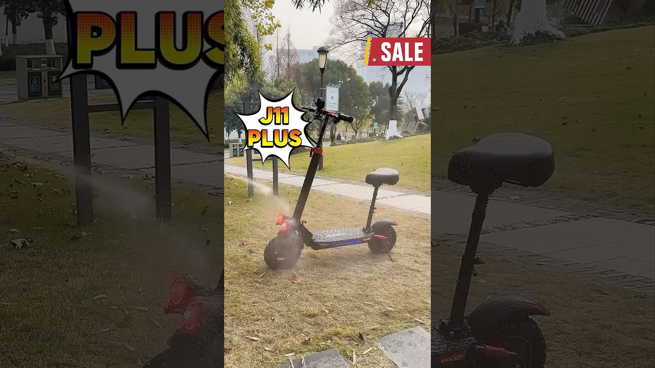 J11 Waterproof Test 🌧️ | Ride Confident in the Rain | J11 Electric Scooter