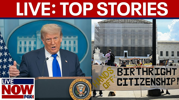 LIVE: House passes $9B in spending cuts, Birthright citizenship hearing, Trump signing ceremony