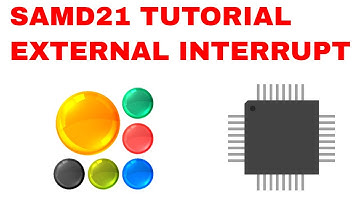 SAMD21 ARM Cortex Tutorial #6: External Interrupt (Bare Metal)