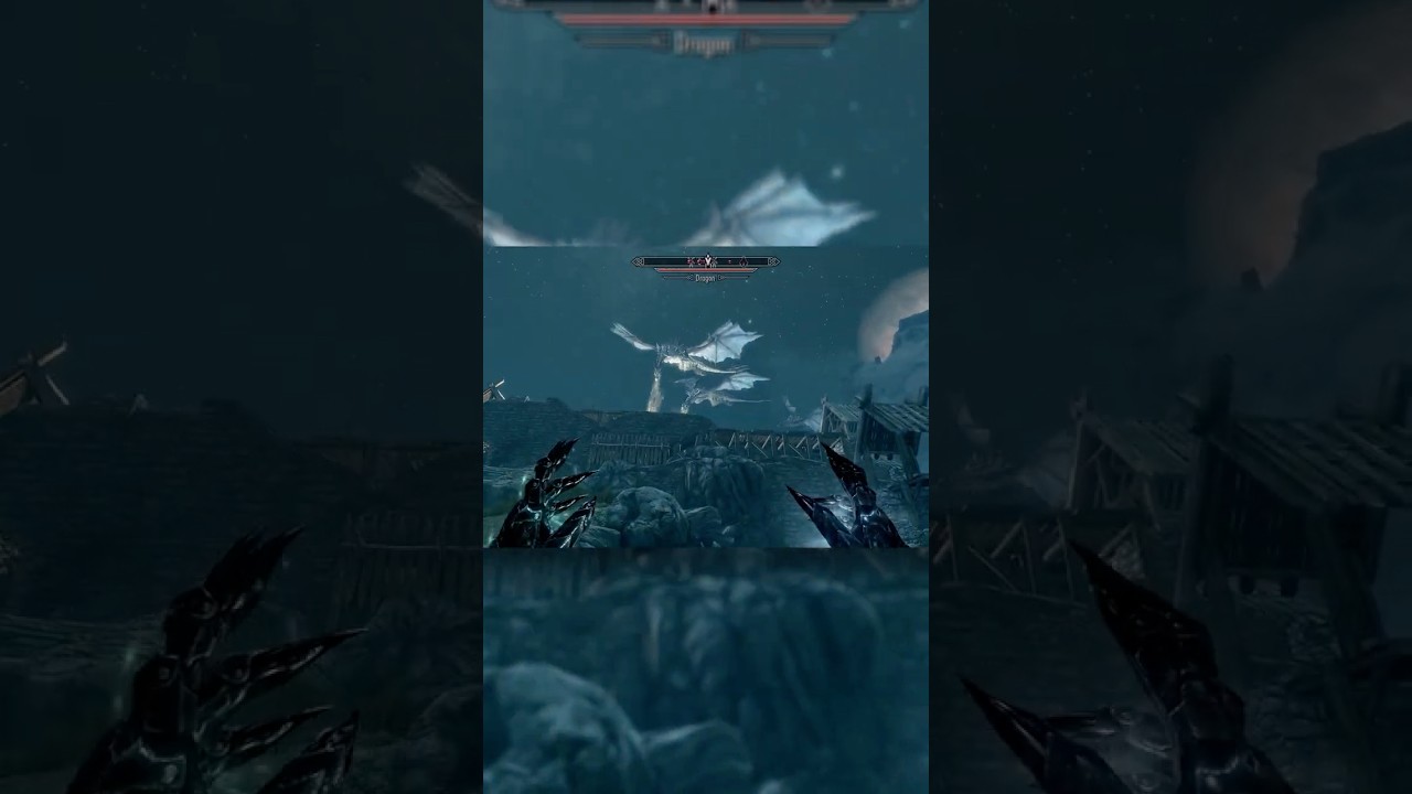 Slight Dragon Infestation. | Skyrim | #gaming #skyrim #toddhoward #dragons #fyp #shorts #funny
